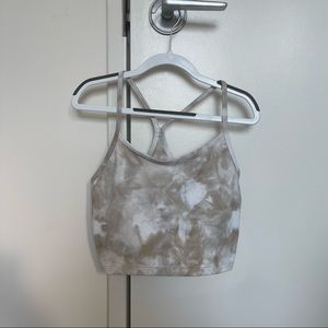 Arie tie dye workout top